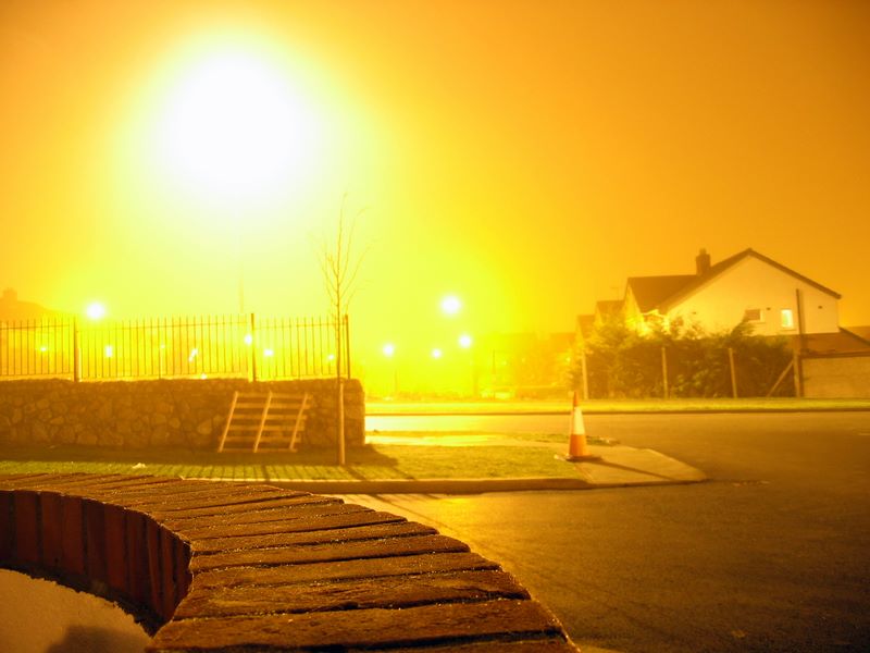 Cloud, in Contact with the Ground: Ballyogan Road, near Sandyford, Co. Dublin, Ireland.